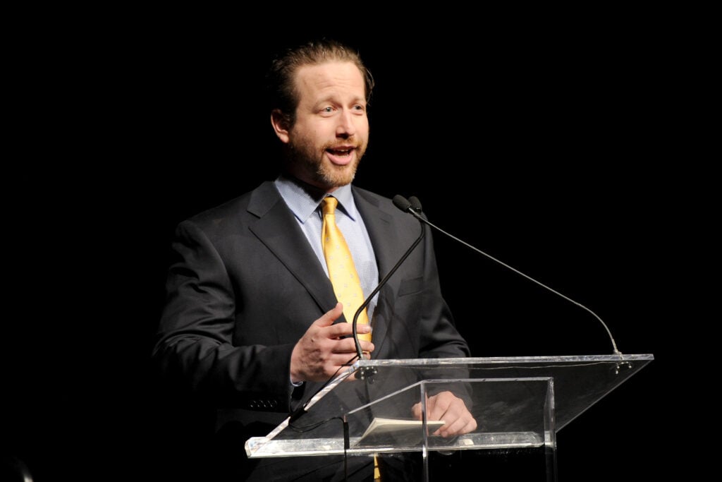 Investor Joseph Sanberg speaks onstage at Jefferson Awards Foundation 2016 NYC National Ceremony on March 2, 2016, at Gotham Hall.
