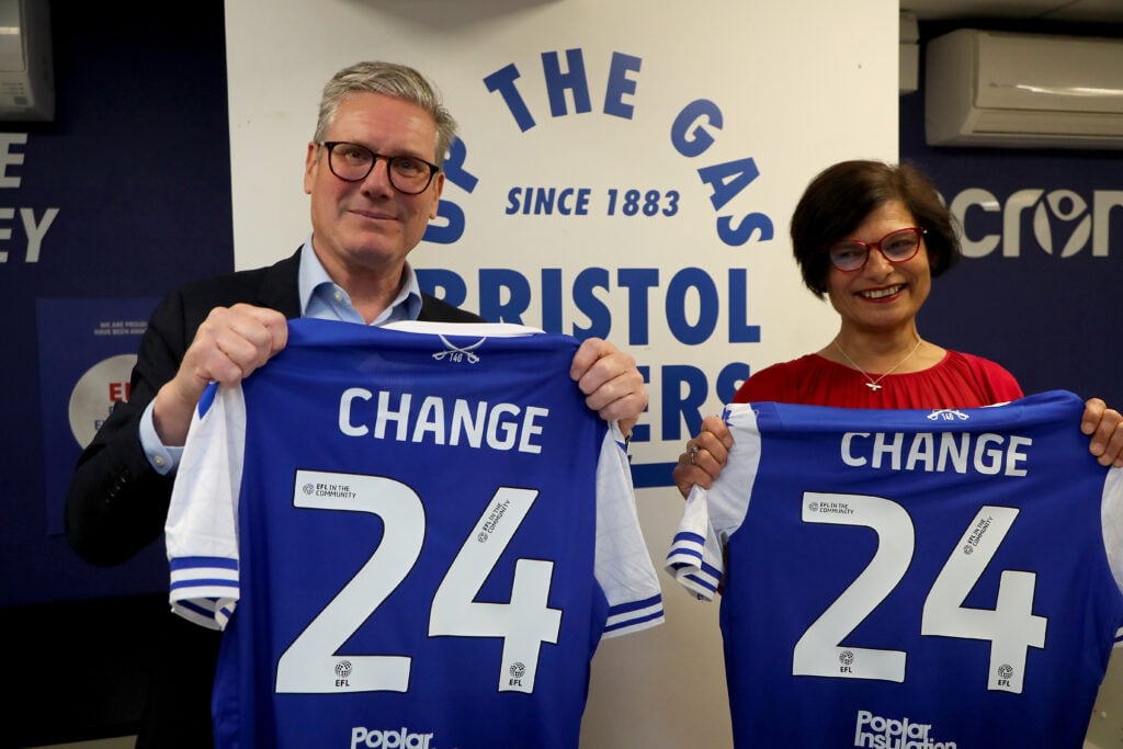 Keir Starmer Visits Bristol Rovers To Promote Their Commitment To An Independent Football Regulator