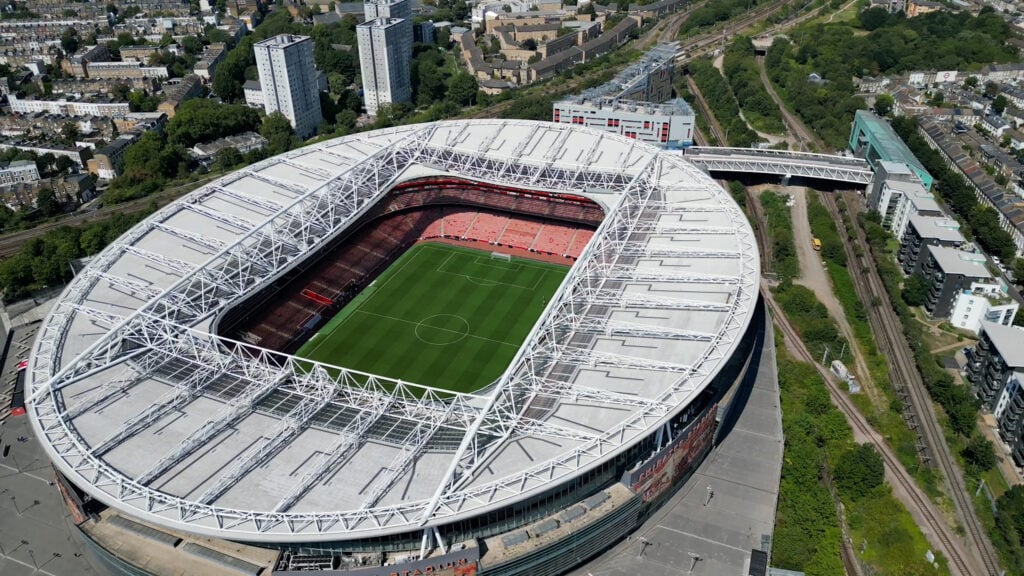 Emirates Stadium in London