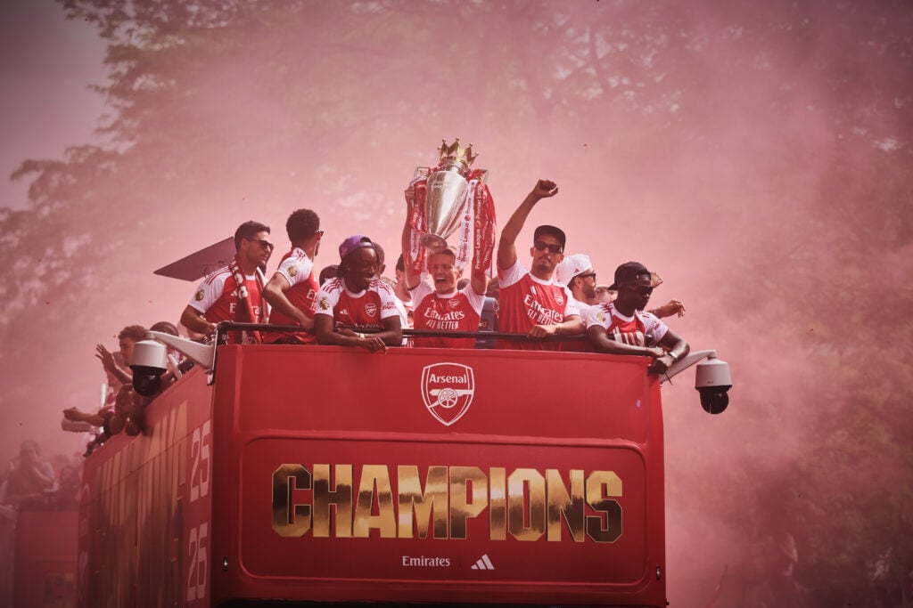 Arsenal Trophy Parade