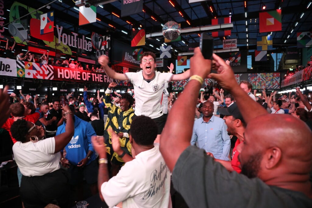 Football Fans Watch England V Mexico In The FIFA World Cup 2026