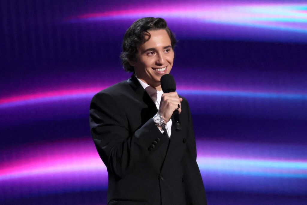 Marcello Hernández speaks onstage during the 2026 ESPY Awards at David H. Koch Theater at Lincoln Center on July 15, 2026 in New York City.