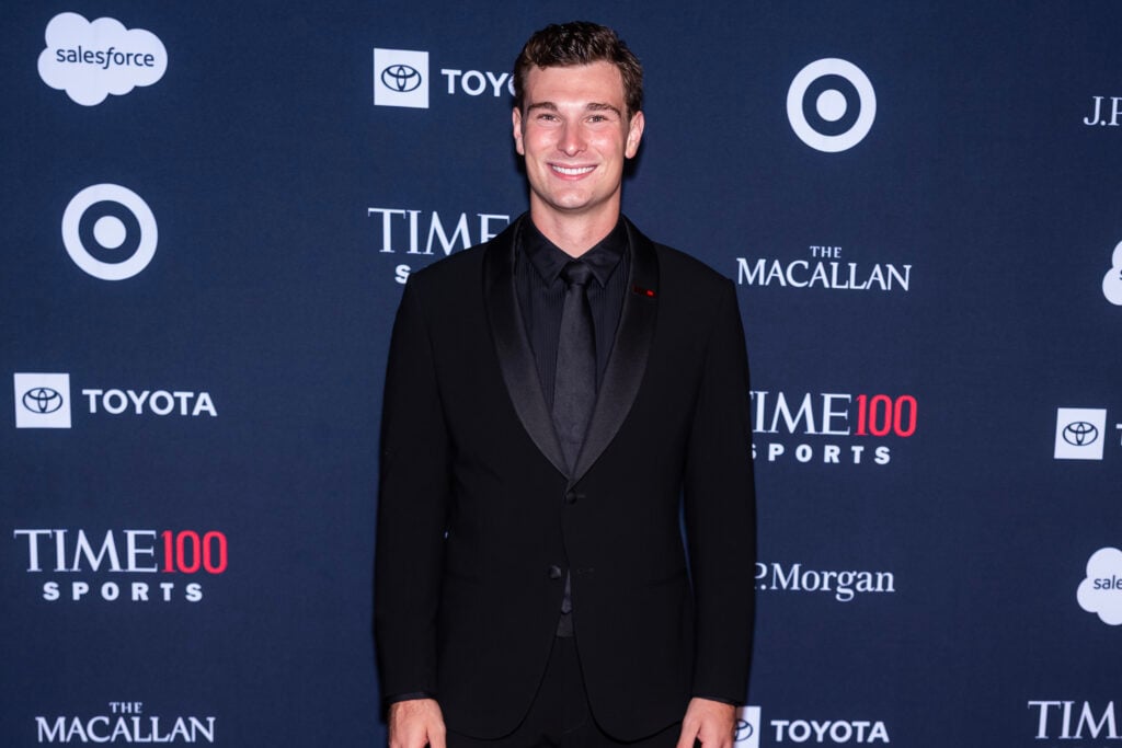 Fernando Mendoza attends Time100 Sports Gala at Pier 60.