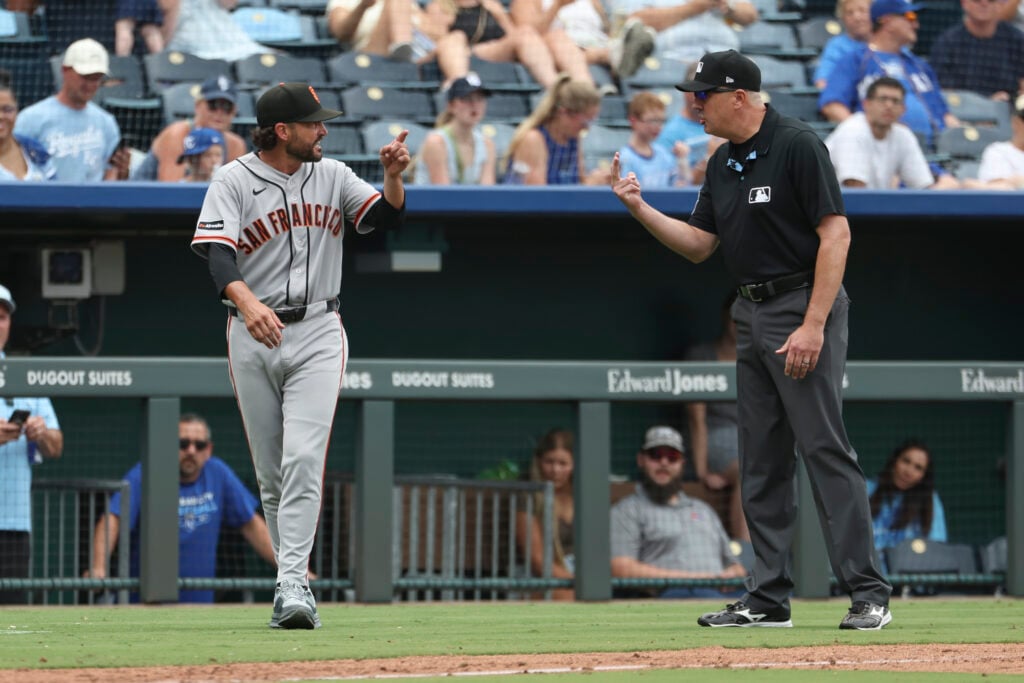 MLB: JUL 22 Giants at Royals