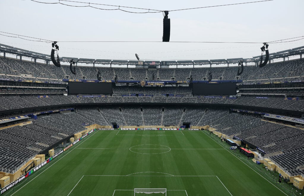 A general view of the MetLife Stadium on July 18, 2026 in New Jersey, New York.