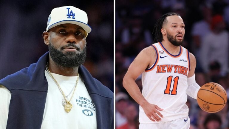 LeBron James New York Knicks Jalen Brunson NBA Free Agency 2026