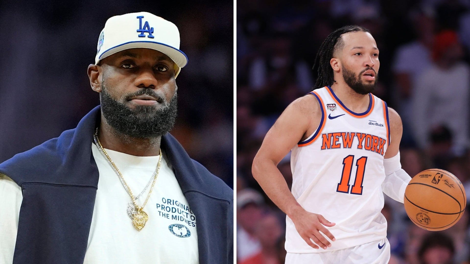 LeBron James New York Knicks Jalen Brunson NBA Free Agency 2026