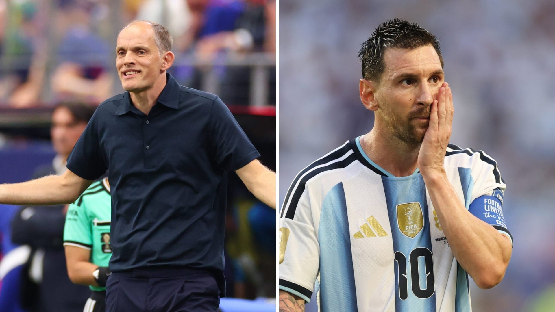 Thomas Tuchel Lionel Messi FIFA World Cup 2026 Argentina England