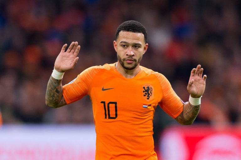 Memphis Depay tottenham