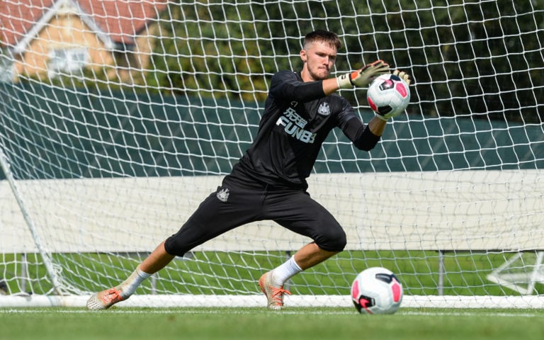 Freddie Woodman newcastle arsenal