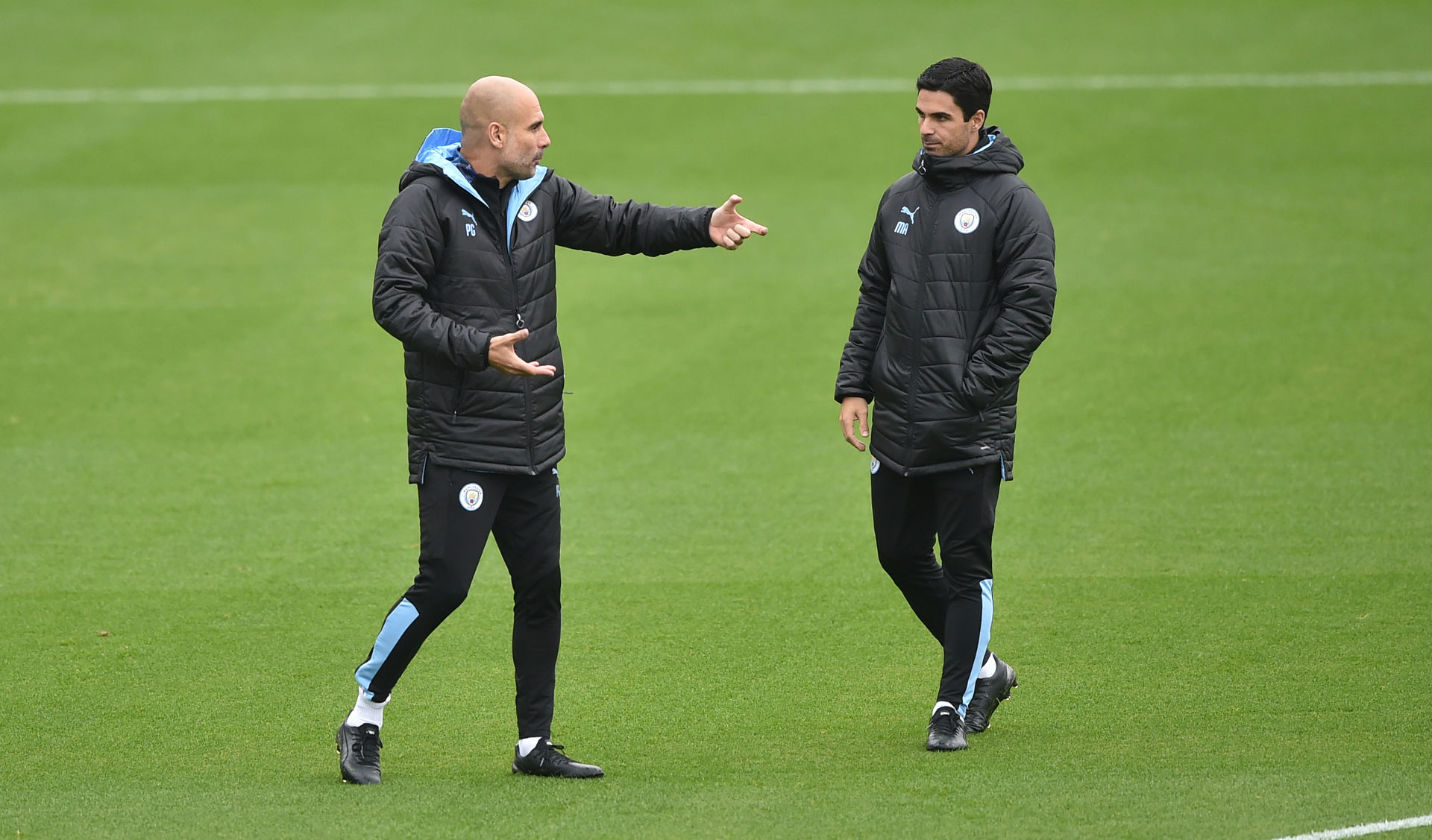 guardiola arteta