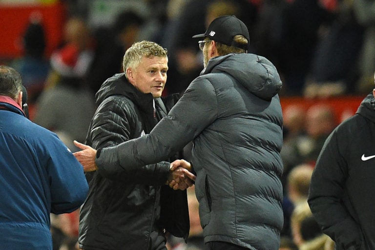 Klopp Solskjaer manchester united liverpool