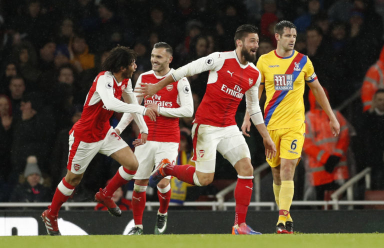 Olivier Giroud arsenal milan