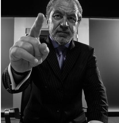 lord sugar arsenal tottenham